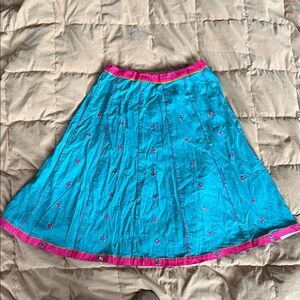Adorable mirror embroidered skirt